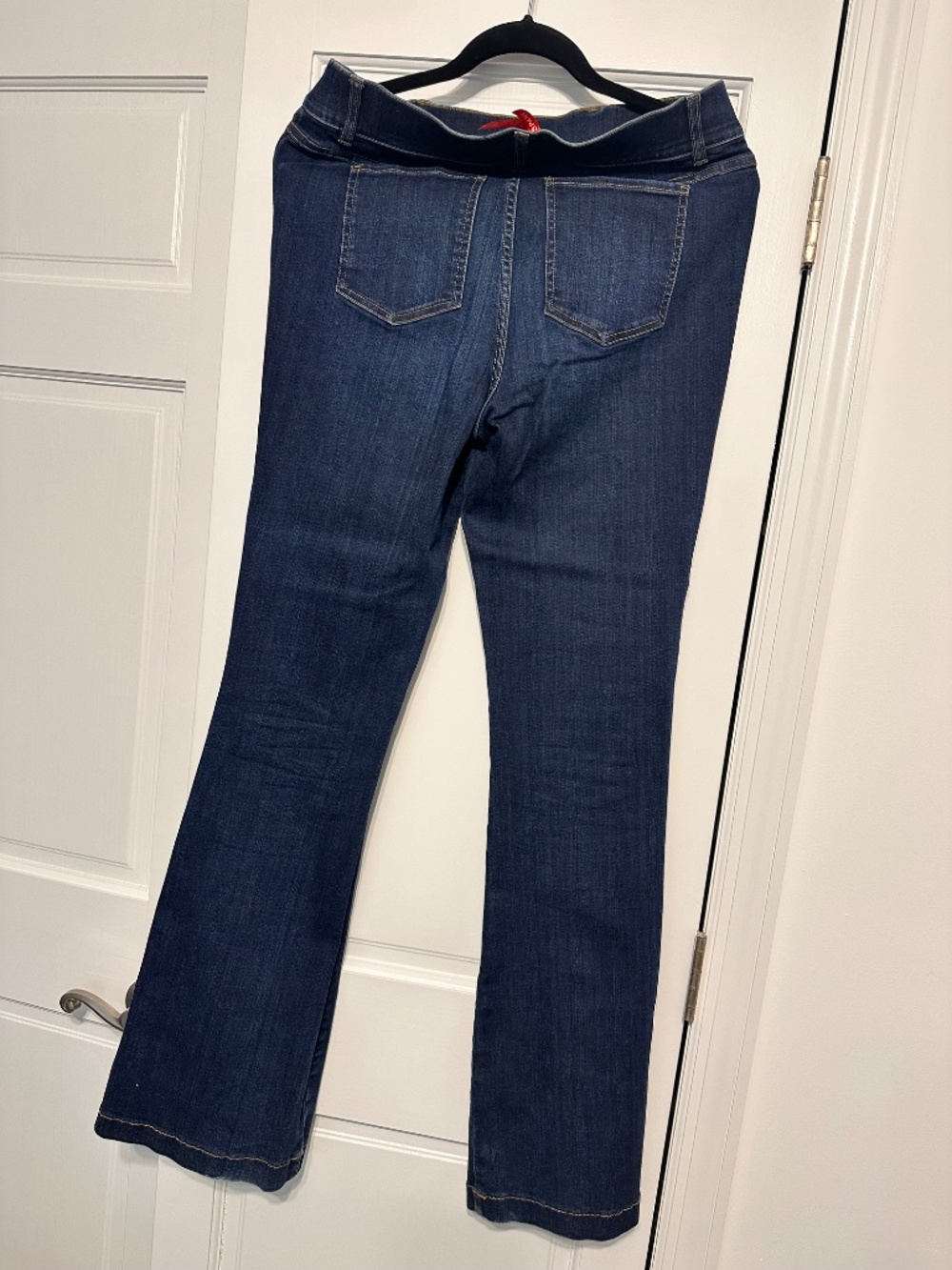 Spanx High Rise Dark Jeans - Picture 2 of 2